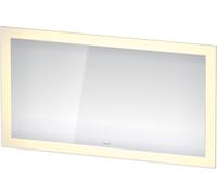 Espejo Duravit White Tulip con iluminación LED, versión con sensor, 1350x750x50mm, aluminio blanco mate, WT7053000000100, Versión: con calefacción de espejo