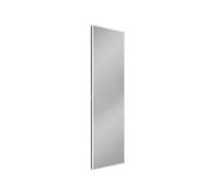 Espejo iluminado Schneider GLOW HCL, iluminación LED perimetral, 460x1800mm, 166.247.01.4101, Color: Negro mate con sistema de sonido