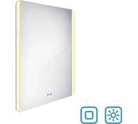 Espejo LED con iluminación Nimco ZP 17000, 60 x 80 cm, grado de protección IP 44