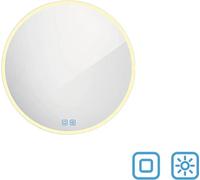 Espejo LED Kulaté con iluminación Nimco ZP 26000, diámetro 60 cm, grado de protección IP 44