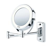 Espejo lumínico - Beurer BS-59 5 niveles de aumento, Iluminación LED, Funciona con pilas
