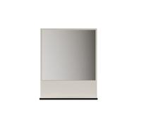 trendteam smart living - PureBliss - Espejo de Pared - Cachemira Gris Claro - 60 x 74 x 14 cm - Espejo de baño con Superficie de 60 cm