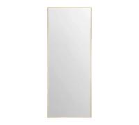 Espejo pared rectangular 30x80 cm marco dorado envejecido elegante vertical recibidor - Marcodecor