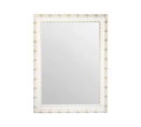Espejo pared rectangular marco clásico tallado elegante salón recibidor dormitorio - Marcodecor
