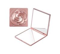 Espejo Plegable De Doble Para Aplicación Precisa Maquillaje Con Marco Apto Viajes Espejo Plegable Lujo Mujeres