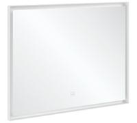 Espejo Subway 3.0 de Villeroy & Boch con iluminación LED, rectangular, 1000x750x47,5mm, A4631000, Color: Blanco Mate