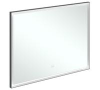 Espejo Subway 3.0 de Villeroy & Boch con iluminación LED, rectangular, 1000x750x47,5mm, A46310BC, Color: Bicolor