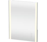 Espejo XSquare de Duravit con iluminación LED, con calefacción de espejo, 600x800x33mm, cromo de alto brillo, XS7011000000000