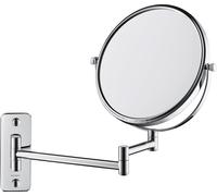 Espejos de maquillaje Duravit D-Code, 3 aumentos, 0099121000, Color: cromado