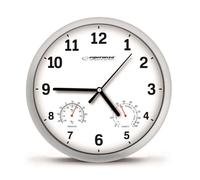 Esperanza Wall Clock EHC016W Lyon White, made of high-quality polypropylene, unique multicolor design, ideal for kitchen decoration. Perfect as a stylish wall clock for any room.