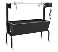 Espetón De Asado/barbacoa Eléctrica De Acero Inoxidable Vidaxl