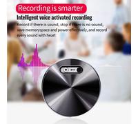 espia escondidas Mini grabadora activada por voz, pequeño dispositivo de grabación de Audio Digital con imán incorporado, dictáfono de sonido STTWUNAKE with Android OTG