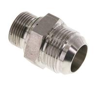 Espiga doble JIC G3/4'' x UN 1-5/16''-12 Acero inoxidable FKM 170bar (2388.5psi)