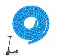 Espiral flexible de cable TPU de 120 cm para patinete eléctrico, perfecta para Xiaomi 1s/M365/Pro Ninebot Scoote, protector de cable ajustable para patinete eléctrico en azul (accesorios para patinete