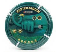 ESPIROFLEX Manguera de Jardín 25 metros de PVC 3/4" para Riegos Domésticos | Manguera de Agua Elástica y Flexible Reforzada con Malla de Poliéster | Modelo Espirojardín