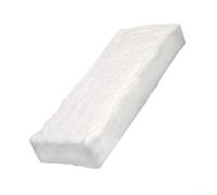 Esponja de cerámica blanca los 30x10x3cm para el trazador de líneas da alta temperatura de la cámara de la combustión de las chimeneas del bioetanol