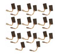 EsportsMJJ 20 cepillos de carbono de 6,5 x 8 x 13 mm, accesorios de amoladora angular compatibles con Bosch GWS 7-100 7-125 Kit de repuesto
