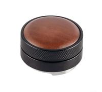 Espresso Tamper - Prensa de café automática de altura ajustable de 51 mm, mango de madera de fresno real, agarre ergonómico para kit de preparación casera (2 1)