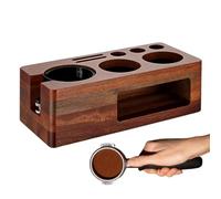 Espresso Tamping Station Multifunctional Espresso Organizer | Coffee Portafilter Holder Tamping Mat for Counter Home Dining Room Shop Bar Dorm Kitchen