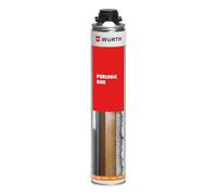 Espuma de poliuretano Expansive Wurth Purlogic Duo 750 ml - Espuma aislante térmica para pistola - Aislamiento, Calafateado, Relleno - Espuma Expansive Alto Rendimiento