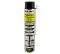 Espuma poliuretano 750 ml. con canula