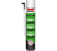 Espuma poliuretano aislamiento (cánula) soudal 750 ml