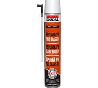 Espuma poliuretano fuego clase b1 (cánula) soudal 750 ml
