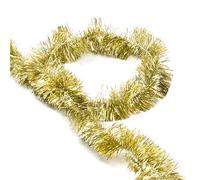 Espumillon dorado para árbol de Navidad de 2,7 metros