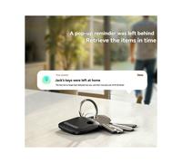 ESSAGER Localizador GPS Inteligente para Llaves, Cartera, Bolso, Equipaje, Mascota, Buscador para . Compatible Solo con IOS.