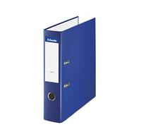 42303 - Archivador de palanca Esselte de 75 mm de lomo tamaño folio cartón forrado de color azul con rado