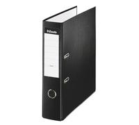 Esselte Archivador de palanca 42308 – Folio, lomo 50 mm, negro, capacidad 350 A4