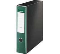 Esselte Archivador de Palanca de PP de Plástico Forrado A4 Lomo 75mm Negro