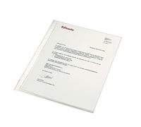 Esselte Funda multitaladro A4 46104 – Polipropileno cristal 120 mc – Caja 100 unidades transparente