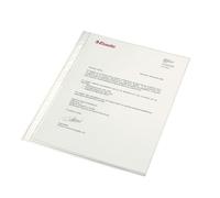 Esselte – Funda multitaladro A4 80 micras polipropileno cristal pack 100 unidades