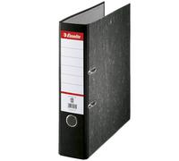 Esselte 46997 Carpeta Archivador A4 carton negro 75mm