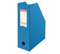 Esselte 56075 caja de índice en PVC 100 mm vivida azul