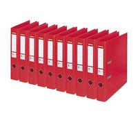 Esselte 624072 - Carpeta de cartón (Polipropileno (PP), Rojo, 350 hojas, 5 cm, 52 mm, 290 mm)