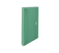 Esselte Carpeta Clasificadora A4 Expansible, Carpeta Organizadora con 5 Pestañas y 6 Compartimentos, Casa/Oficina, Patrón en Relieve, Gama Colour'Breeze, Verde, 626253