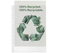 Esselte Funda A4 627493 – Polipropileno reciclado 70 micras mate multiperforada 11 agujeros caja 100