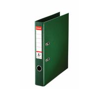 Esselte 811460 - Archivador de Palanca A4, Verde, Lomo 52mm, Plástico, Pack 1 Un