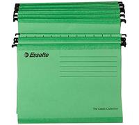 Esselte Classic Carpeta colgante reforzada | 345 mm | verde | 25 unidades