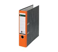 Esselte Archivador de palanca Leitz 180 DIN A4 naranja jaspeado lomo 80 mm
