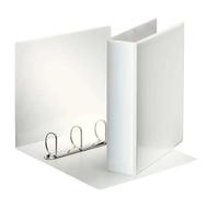 Esselte carpeta canguro gama basica 50mm - mecanismo 4 anillas mixtas - 2 bolsillos exteriores - a4 - blanco