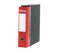 Esselte - Carpeta con mecanismo de palanca y funda, color rojo Formato Protocollo