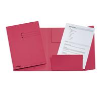 Esselte Carpeta de 3 solapas color rojo A4 | 50 unidades