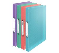 Esselte Colour Breeze Carpeta de 2 anillas redondas 25 mm DIN A4 colores surtidos