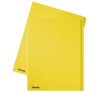 Esselte carpeta de cartón A4 amarillo | solapas de 10mm | 100 unidades