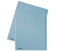 Esselte carpeta de cartón A4 azul | solapas de 10mm | 100 unidades
