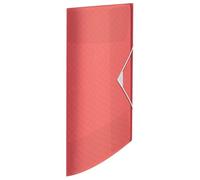 ESSELTE Carpeta de Gomas y Solapas Colour Breeze PP A4 Coral (Set de 20)