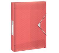 ESSELTE Carpeta de Proyectos Colour Breeze Coral A4 con Gomas (Set de 5)